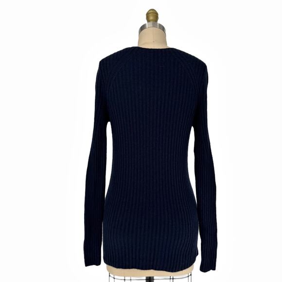 Banana Republic Filpucci Seamless Crew Sweater size XS Fine Knit Wool/Cashmere - Picture 4 of 10